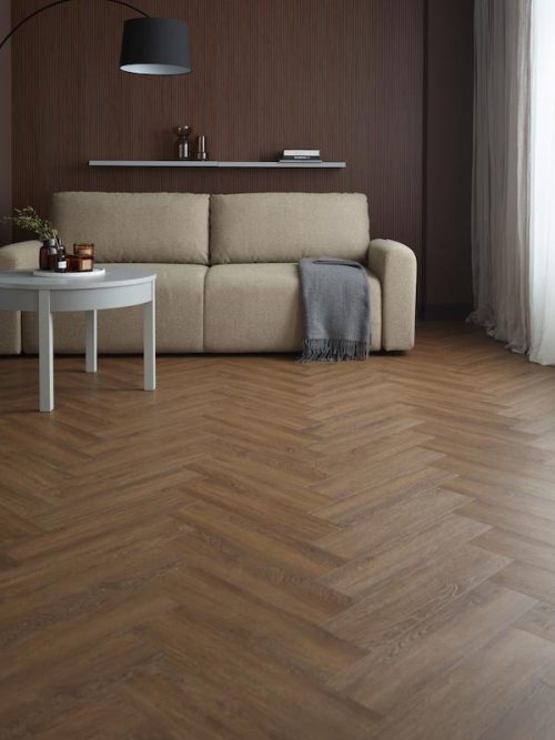 PODŁOGA WINYLOWA REGA NEVADA OAK 6067555 HERRINGBONE VOX +ZINTEGROWANY PODKŁAD - obrazek 5