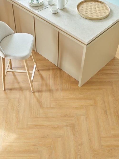 PODŁOGA WINYLOWA REGA UTAH OAK 6067556 HERRINGBONE VOX +ZINTEGROWANY PODKŁAD - obrazek 3