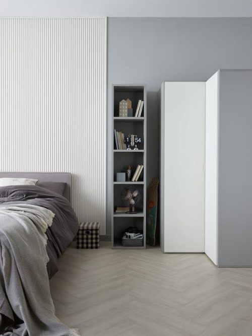 PODŁOGA WINYLOWA REGA DENVER OAK 6067550 HERRINGBONE VOX +ZINTEGROWANY PODKŁAD  - obrazek 5