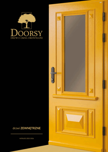 Katalog drzwi zewnętrznych - drewnianych DOORSY 2025/2026